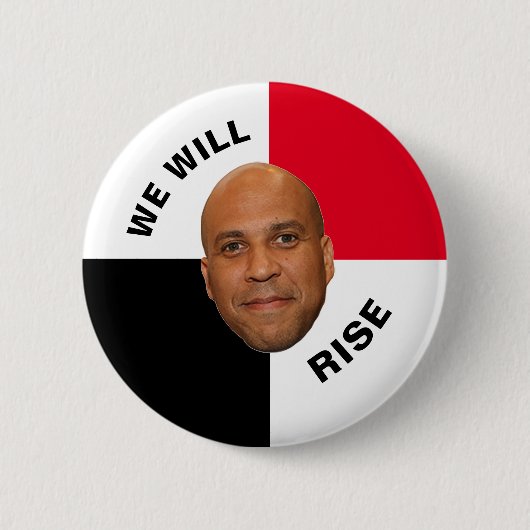 Badge Rond 5 Cm Cory Booker 2020 (Devant)