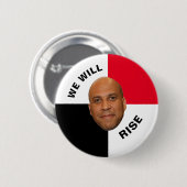 Badge Rond 5 Cm Cory Booker 2020 (Devant & derrière)