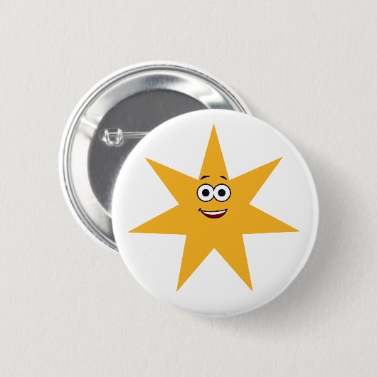 Badge Rond 5 Cm Cosmo Button (Devant & derrière)
