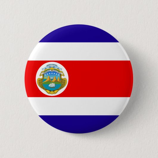 Badge Rond 5 Cm Costa Rica (Devant)