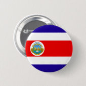 Badge Rond 5 Cm Costa Rica (Devant & derrière)