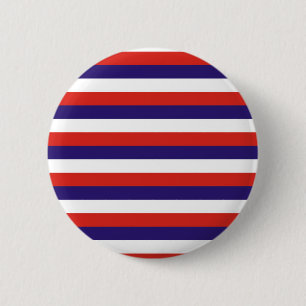 Badge Rond 5 Cm Costa Rica laos drapeau bandes bleu rouge blanc mo