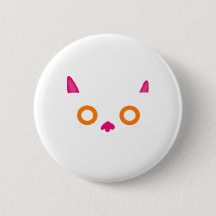 Badge Rond 5 Cm Costume de chauve-souris dessiné à la main Garçons