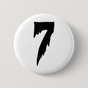 Badge Rond 5 Cm Costume de couple duo 67 Six Sept Mème Drôle _1