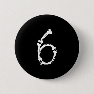 Badge Rond 5 Cm Costume de couple N°6 Duo 67 Six Sept Mème Drôle 6