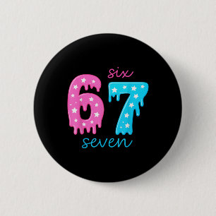 Badge Rond 5 Cm Costume de couple pour Halloween 6 7 Glace à l'eau