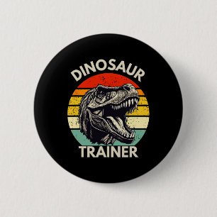 Badge Rond 5 Cm Costume de dinosaure rétro pour adulte pour Hallow