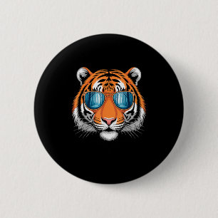 Badge Rond 5 Cm Costume de Tigre Cool pour Hommes Femmes Enfants M
