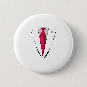 Badge Rond 5 Cm Costume d'Halloween facile de costume de Président