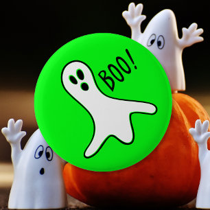 Badge Rond 5 Cm Costume d'Halloween pour les enfants fantômes Éf
