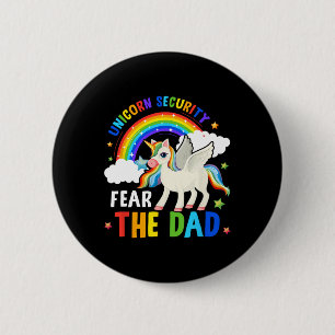 Badge Rond 5 Cm Costume Halloween Hommes Unicorne Sécurité Craindr