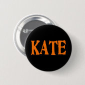 Badge Rond 5 Cm Costume Kate instantané (Devant & derrière)