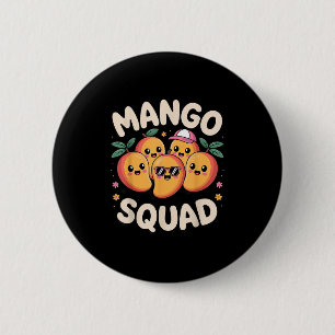 Badge Rond 5 Cm Costume Mango Pour Hommes Femmes Fruit Mango Lover