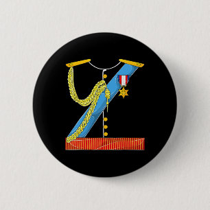 Badge Rond 5 Cm Costume Prince Charming Halloween Enfants garçons