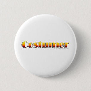 Badge Rond 5 Cm Costume (texte seulement)