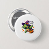 Badge Rond 5 Cm Costume Tortue Halloween Tortue Hommes Femmes Enfa (Devant & derrière)