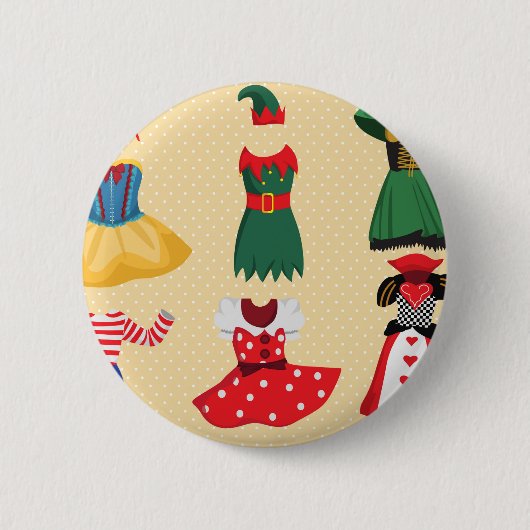 Badge Rond 5 Cm costumes d'halloween (Devant)