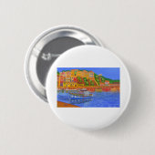 Badge Rond 5 Cm Côte grecque (Devant & derrière)