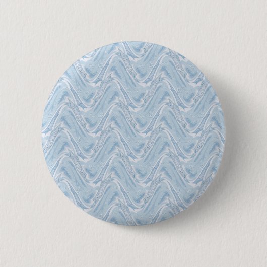 Badge Rond 5 Cm Coton Bonbons Bleu Abstrait (Devant)