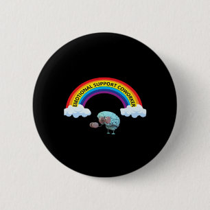 Badge Rond 5 Cm Cotravailleur d'aide émotionnelle, collègues, sout