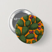 Badge Rond 5 Cm coucher de soleil du désert (Devant & derrière)