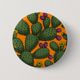 Badge Rond 5 Cm coucher de soleil du désert