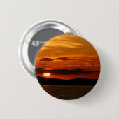 Badge Rond 5 Cm Coucher de soleil rouge (Devant & derrière)