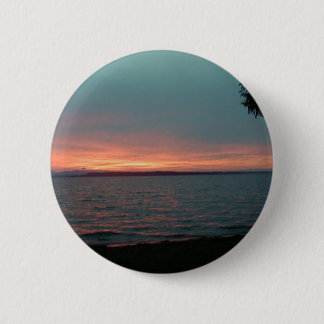 Badge Rond 5 Cm Coucher du soleil