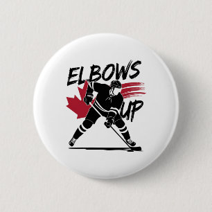 Badge Rond 5 Cm Coudes levés Canada Véritable Nord Fort Amour de h