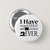Badge Rond 5 Cm Coudre Pas Suffisamment Artisanat De Tissu (Devant & derrière)
