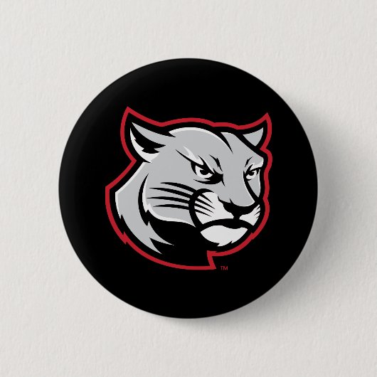 Badge Rond 5 Cm Cougars de SIUE (Devant)