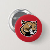 Badge Rond 5 Cm Cougars de SIUE (Devant & derrière)