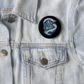 Badge Rond 5 Cm Couler comme l'eau (En situation)
