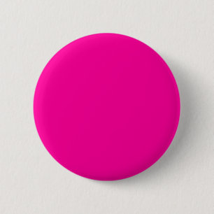 Badge Rond 5 Cm Couleur Arrière - plan FF0099 Fuchsia Magenta Hot