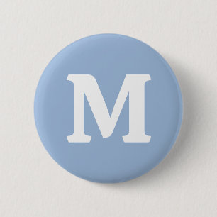 Badge Rond 5 Cm Couleur solide bleu cérulean