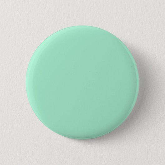 Badge Rond 5 Cm Couleur solide de la menthe (Devant)