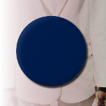 Badge Rond 5 Cm Couleur solide Indigo de la marine | Classique et<br><div class="desc">Couleur solide Indigo de la marine | Couleurs bleues | Design classique et néimaliste | Style élégant | Couleur tendance | Style et mode |</div>