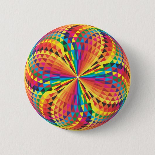 Badge Rond 5 Cm Couleurs arabes (Devant)