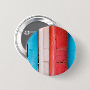 Badge Rond 5 Cm Couleurs caribéennes - abstrait