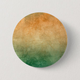 Badge Rond 5 Cm Couleurs de Grunge - Orange & Vert