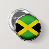 Badge Rond 5 Cm Couleurs du drapeau jamaïcain (Devant & derrière)