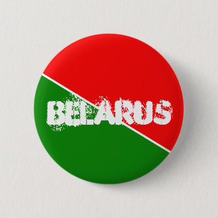 Badge Rond 5 Cm Couleurs du drapeau national biélorusse