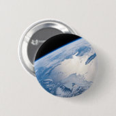 Badge Rond 5 Cm Coup De Soleil Au Large Du Golfe Du Saint-Laurent (Devant & derrière)