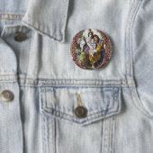 Badge Rond 5 Cm Couple All-Attractif (En situation)