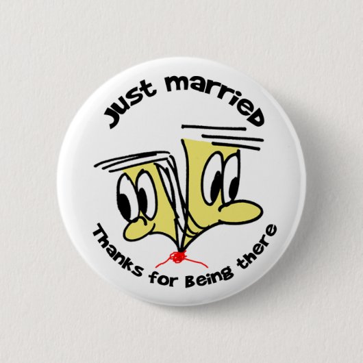 Badge Rond 5 Cm Couple mariage (Devant)