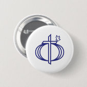 Badge Rond 5 Cm Couples pour le logo du Christ (Devant & derrière)