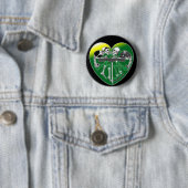 Badge Rond 5 Cm couples squelettiques (En situation)