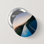 Badge Rond 5 Cm Courbe sur la route (Devant & derrière)