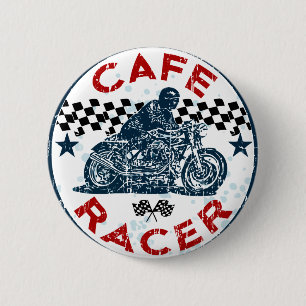 Badge Rond 5 Cm Coureur de café