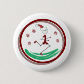 Badge Rond 5 Cm Coureur de vacances Guy © (Devant)